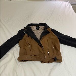 Dear Creatures Brown and Black Jacket